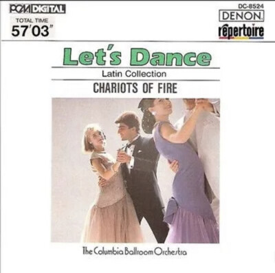 Let's Dance Latin Collection by The Columbia Ballroom Orchestra (CD 1988)