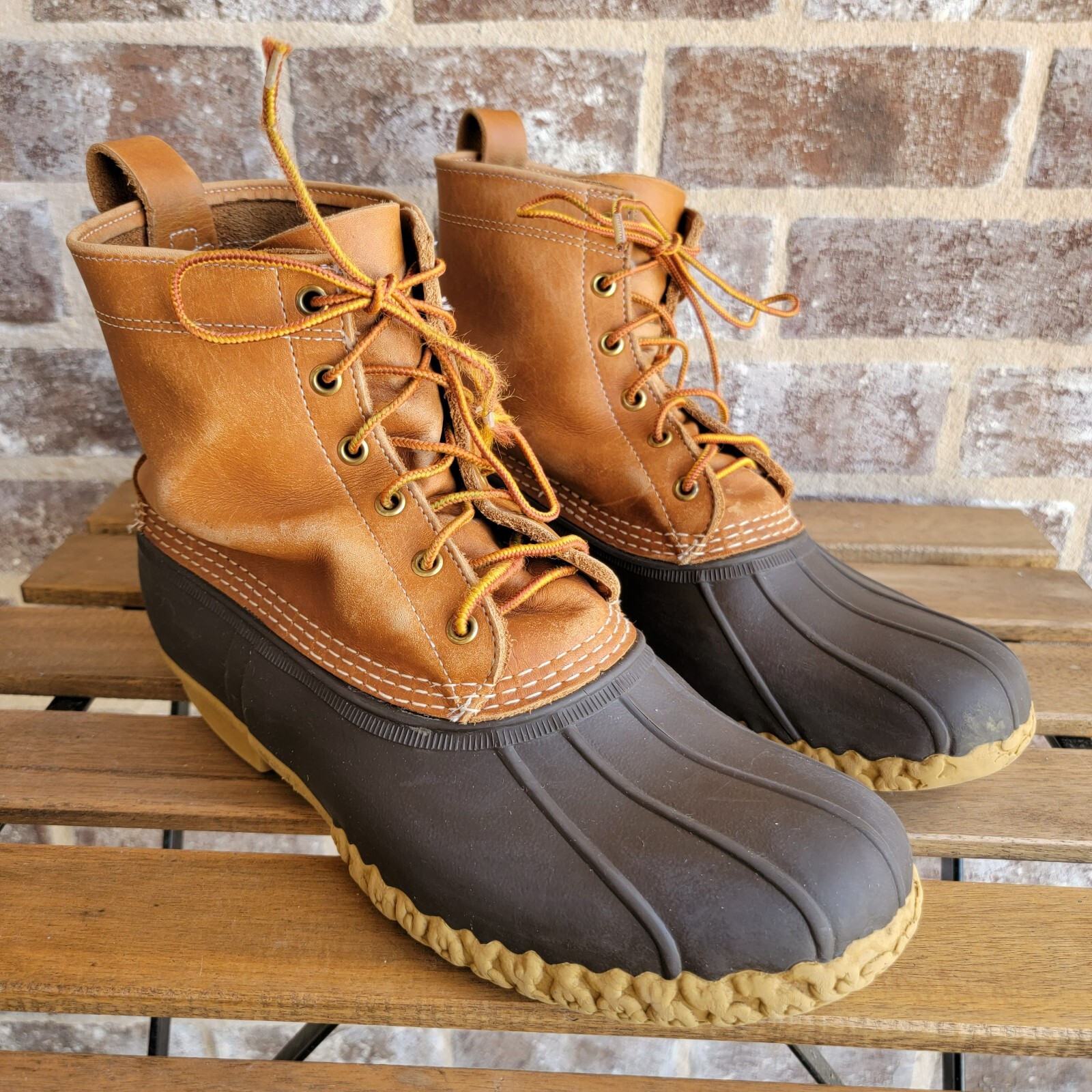 VINTAGE LL Bean Duck Boots Mens 11 
