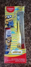 Juego de pasta de dientes Colgate Minions amarillo con protección de cavidades