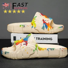 Cloud Slippers for Women and Men Cozy Pillow Slides Anti-Slip Sandals Ultra Soft