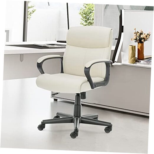 Ergonomic Office Chair Adjustable Height 360° Swivel Rolling Executive