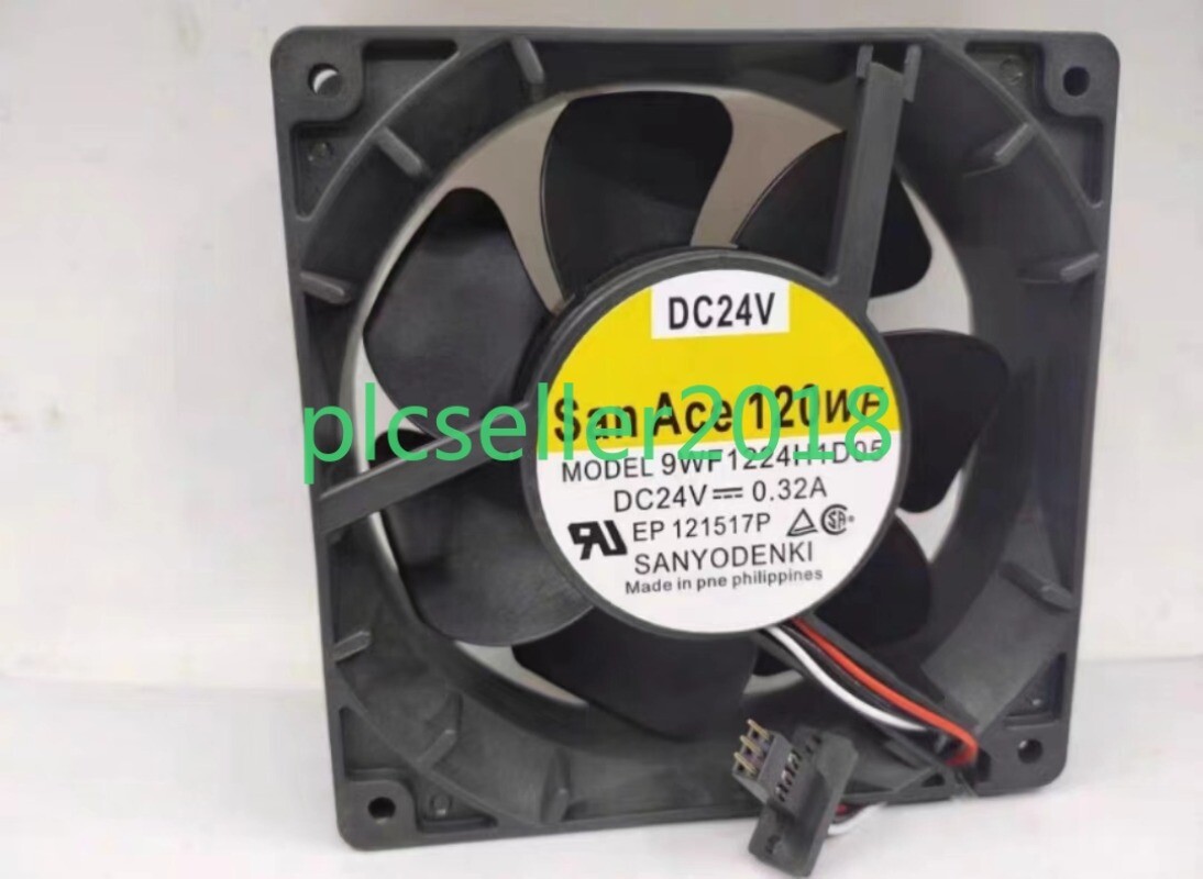 1PCS NEW SANYO 9WF1224H1D05 24V 0.32A DENKI FAN SAN ACE 120