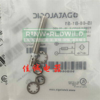 1PCS New For Datalogic ISF12T1S2 Capacitive Proximity Switch IS-F12-T1-S2