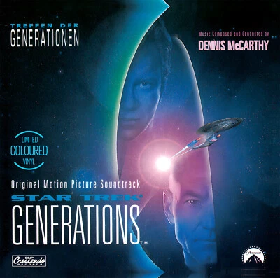 LP Star Trek Generations - Limited Edition Coloured Vinyl - Bild 1 von 2
