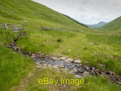 Photo 6x4 A made ford on the path up Glen Fyne This ford has been constru c2021
