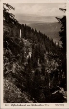 Stifter Memorial / Stifterdenkmal Am Plöckenstein At 1311 Meters RPPC Postcard