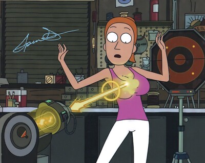 SPENCER GRAMMER SIGNED PHOTO RICK AND MORTY (2)