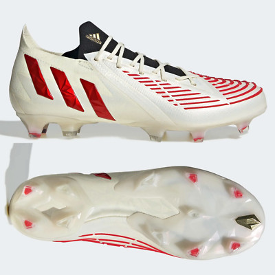 Adidas Predator Edge.1 Low FG Größe 8,5 Herren Fußballschuhe Off White L