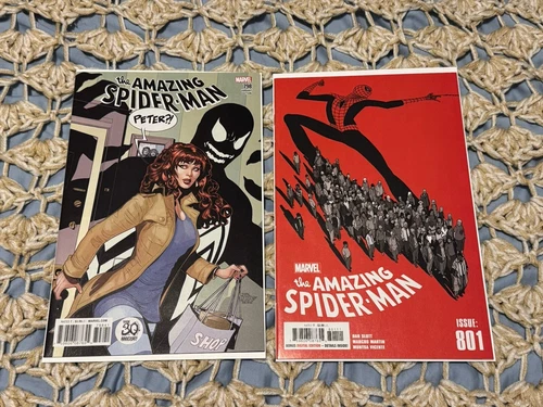 AMAZING SPIDER-MAN 798 801 Variant Set 1st RED GOBLIN NM/NM+ Mary Jane Venom
