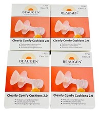 Beaugen Breast Pump Cushions 2.5 4 Pairs Clearly Comfy Reduces Pain