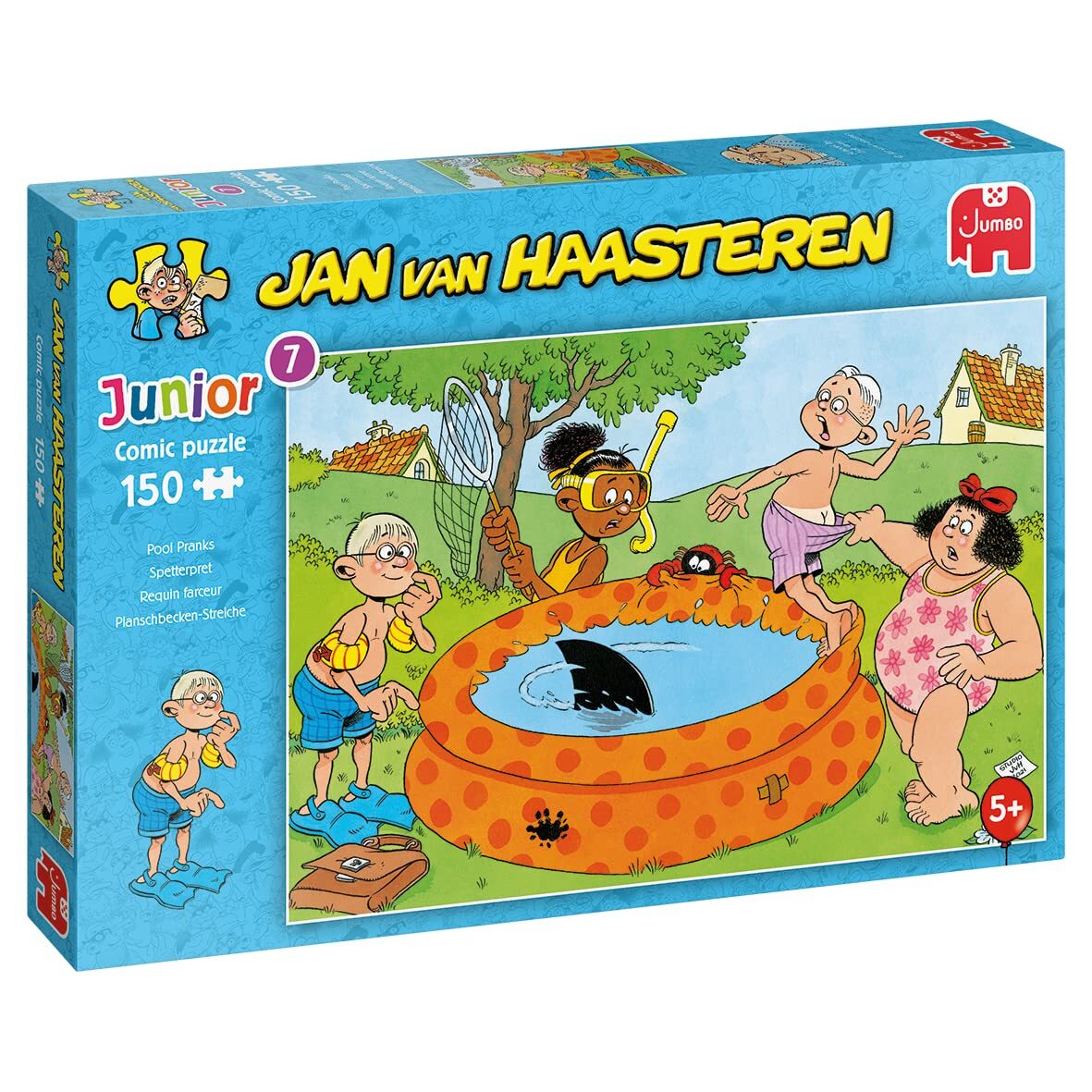 Jan van Haasteren Jumbo Spiele Jan van Haasteren Junior Streiche im Pool - Puzzl