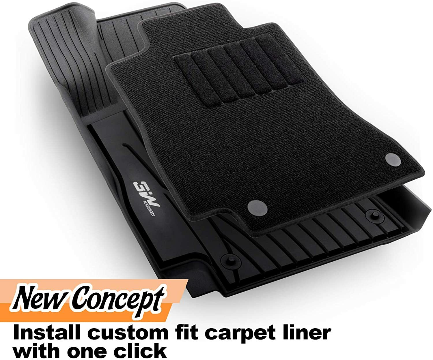 3W Floor Mat Cargo Liner for Mercedes Benz GLC250 GLC300 20162022 TPE Car Mats eBay