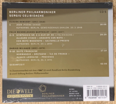 ☆B様　お取り置き専用ページです☆ へ3-005＜CDBOX/14枚組＞「CELIBIDACHE EDITION Vol.4」セルジュ