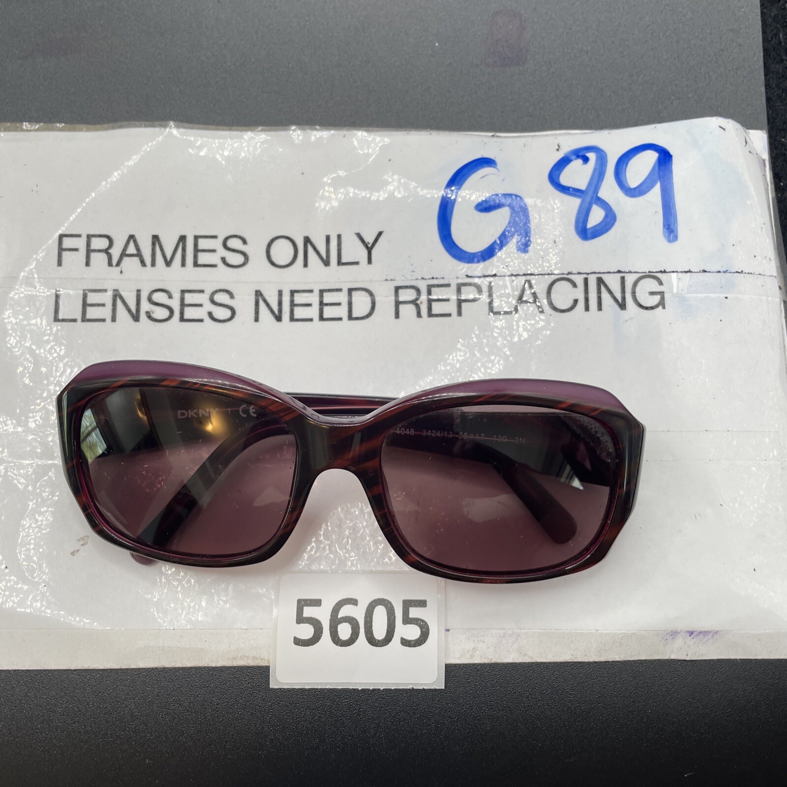 DKNY DY 4048 3424/13 Tortoise Sunglasses Frames 55/17/130 3N G89