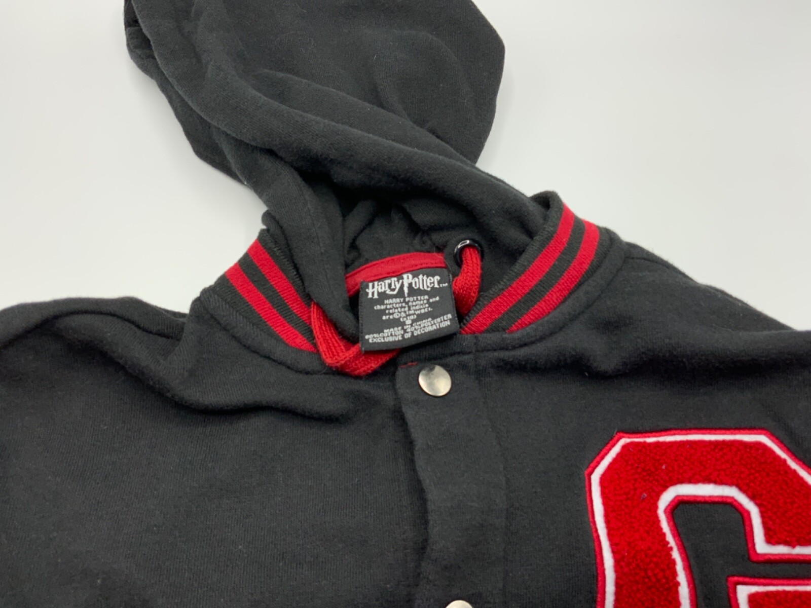 Harry Potter Gryffindor Letterman Jacket Men's Small … Gem