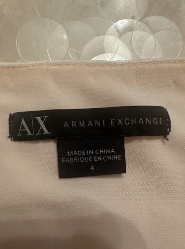 Armani Exchange Large Iridescent Sequin mini dress - Picture 8 of 8