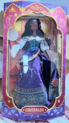 Disney Esmeralda Limited Edition Doll 17” Hunchback Notre Dame