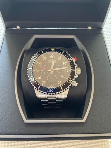 EDOX Chronorally-s 10227 3CA NBN quartz men's watch - Picture 5 of 18