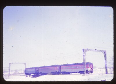 Vintage Blackhawk Filme 35mm Züge Dia Chicago Milwaukee Electric Lines