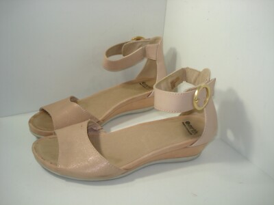 EARTH Hera ANKLE STRAP SANDALS Nude Size $109 MSRP