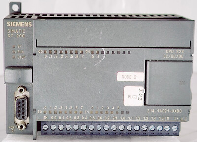 Siemens Simatic S7-200 1P6ES7 214-1AD21-0XB0 CPU 224 DC/DC/DC Module 