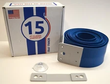 Blu Track Classic 15 Ft Starter Set Flexible 2 Lane Track - Open Box