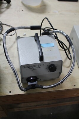 McBain instrument Techni-Quip Corp T-Q/FOI-1 Dual pipe Fiber Optic Light Source
