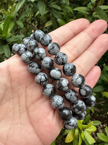 "Pulsera ajustable con cuentas de piedras preciosas de grado A+ 10 mm, pulseras de cristales genuinos 7,5" - Imagen 88 de 89