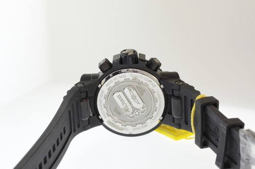 Invicta 0656 Negro Inoxidable Subaqua Nitro Cronógrafo Poliuretano Correa Reloj - Imagen 4 de 11