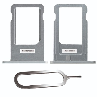 iPHONE 6 + PLUS SIM KARTEN HALTER ADAPTER FACH STECKER TRAY SLOT CARD SPACE GREY