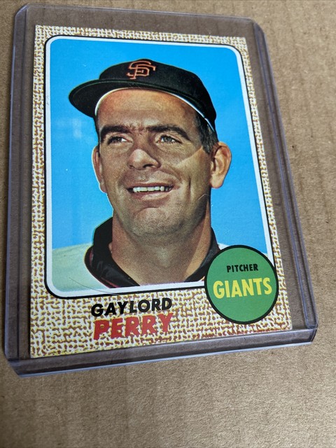 1968 Topps Gaylord Perry 85 Baseball Card For Sale Online EBay