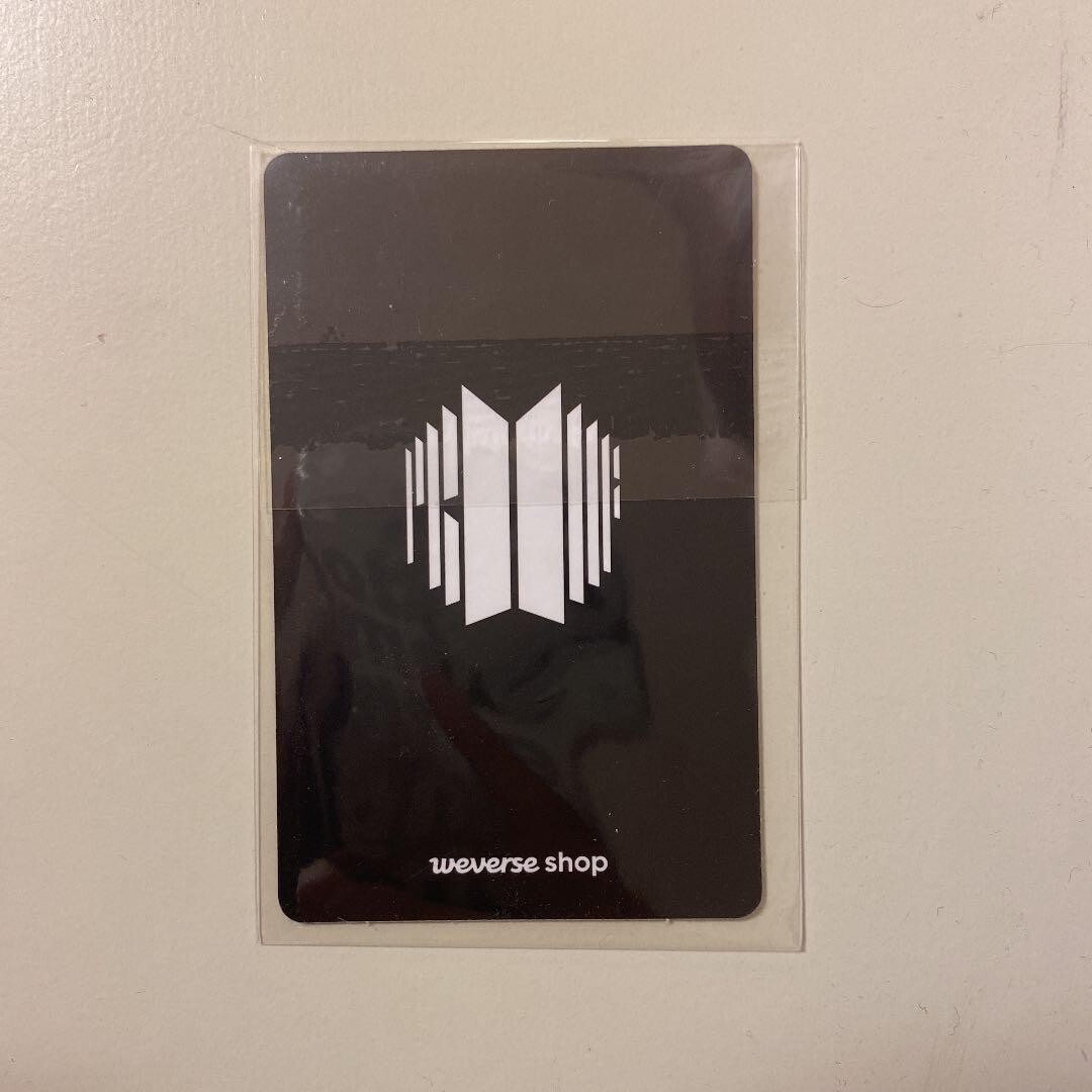 BTS JIMIN Proof weverse shop Photocard Official photo card | eBay
