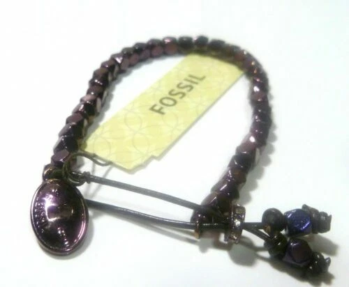 Fossil Modeschmuck aus Leder