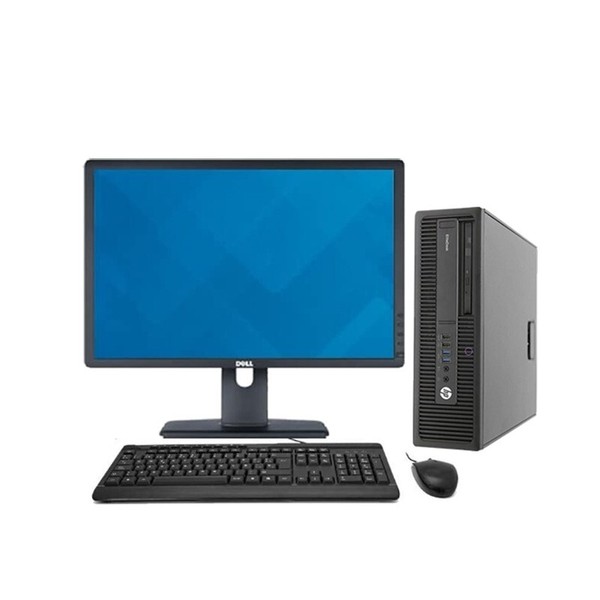 ORDENADOR COMPLETO HP 800 G2 SSF CORE I5  16GB RAM 480GB SSD + MONITOR 22"