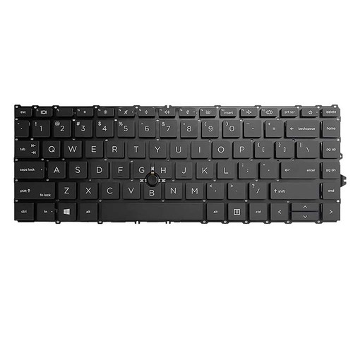 Teclado inglés retroiluminado/no retroiluminado para HP ELITEBOOK 840 G7/840 G8 - Imagen 3 de 5