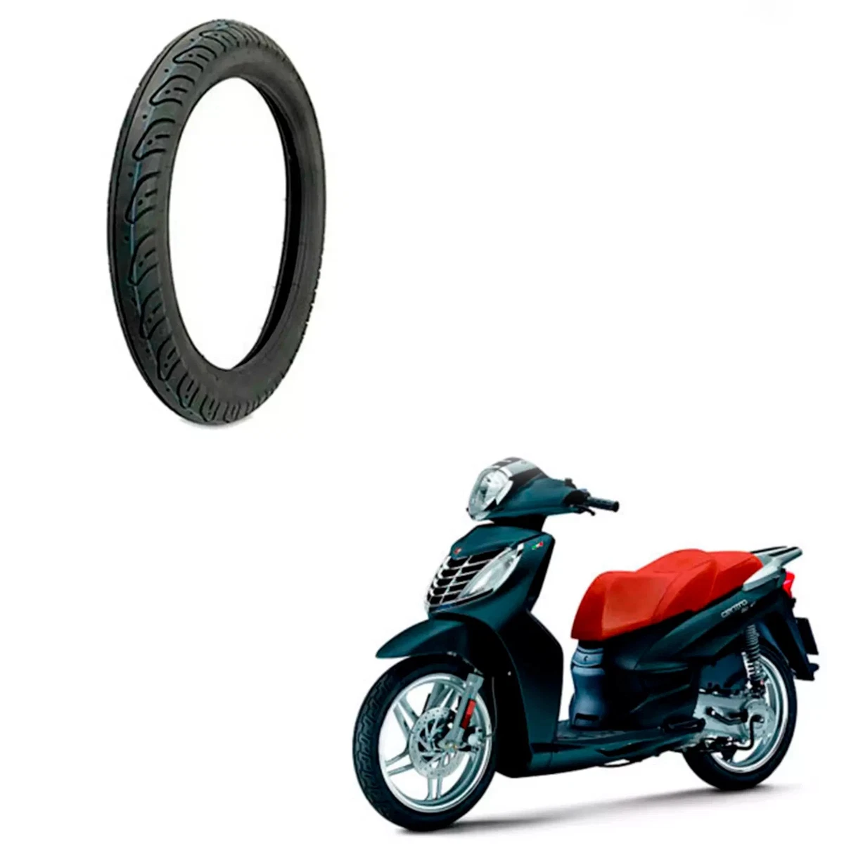 Pneumatico Moto Vee Rubber VRM099 2.50 -16 TT 42 J - Foto 7