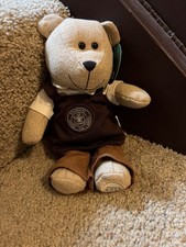 Starbucks 2016 Bearista Teddy Bear with Brown Apron Limited Edition