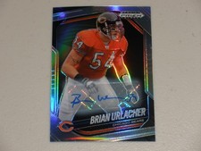 2025 Panini Prizm Black Silver Prizm Autograph Auto #19 Brian Urlacher