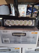 Hella 357203001 Hella Valuefit Mini Light Bar 6 Led Flood Beam Wharness Hella 357203001 Hella Valuefit Mini Light Bar 6 Led Flood Beam Wharness