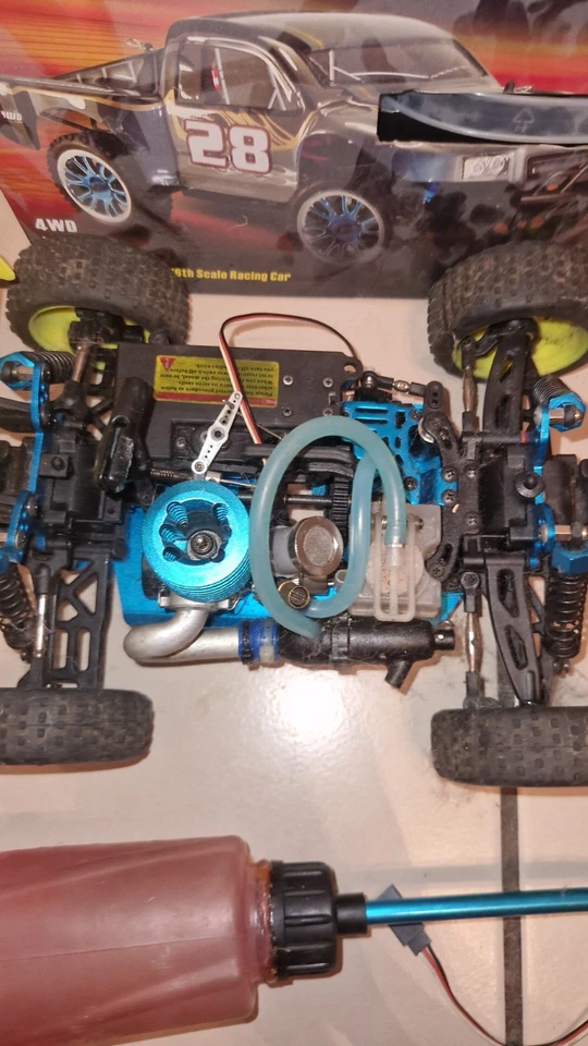 HSP Meteor 1:16 RC Nitro Verbrenner Buggy Truggy 4WD RTR - Bild 4 von 4