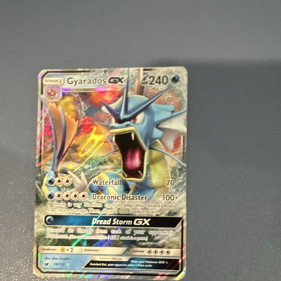 #ad The Pokémon Company Gyarados GX 18 111 Crimson Invasion Holo UR EN 240HP $4.99