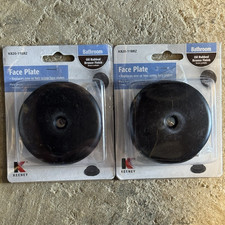 Keeney K820-11BRZ Bathroom Face Plate Wall Mount Oil-Rubbed Bronze Finish 2Pk