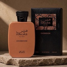 Rasasi Men's Hawas Overdose Eau De Parfum 3.4 Oz 100 Ml NEW RELEASE