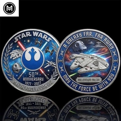 Star Wars 50th Anniversary Commemorative Coin 2026 CB0452