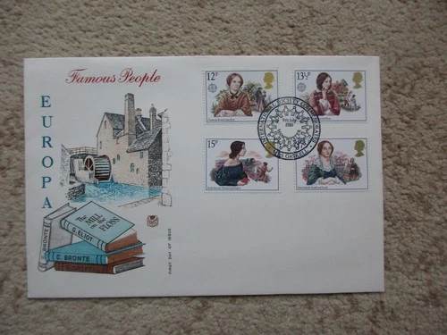 1980 FAMOUS PEOPLE UNNAD. STUART FIRST DAY COVER, INT. SOCIETY, MRS GASKELL  H/S