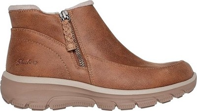 Skechers Easy Going Into Fall Relaxed Fit Leather Bootie Women's 168031/CSNT
