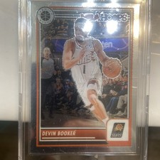 Devin Booker 2023-24 Panini Premium Stock NBA Hoops #96 Card Phoenix Suns