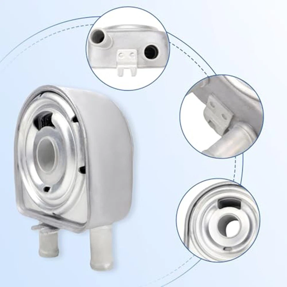 Enfriador de aceite de motor para Hyundai Sonata 2006 2015 número de pieza 264102G000 aluminio Foto 4 de 4