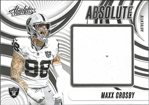 2025 Panini Absolute Maxx Crosby Base (RAW)