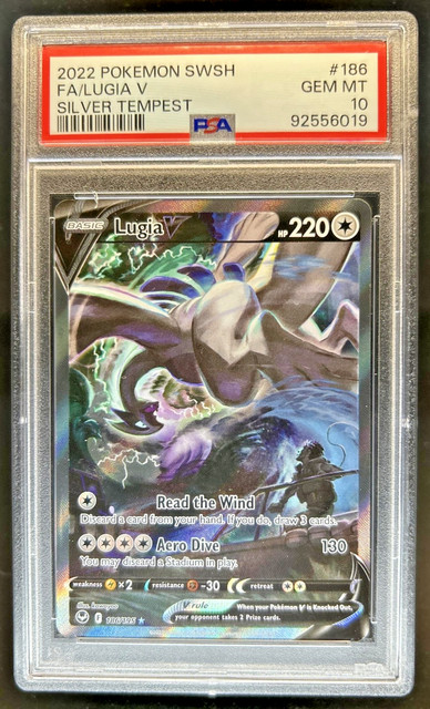 Lugia V #186 (Silver Tempest (2022))